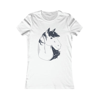 Women's t-shirt - Starry horse
