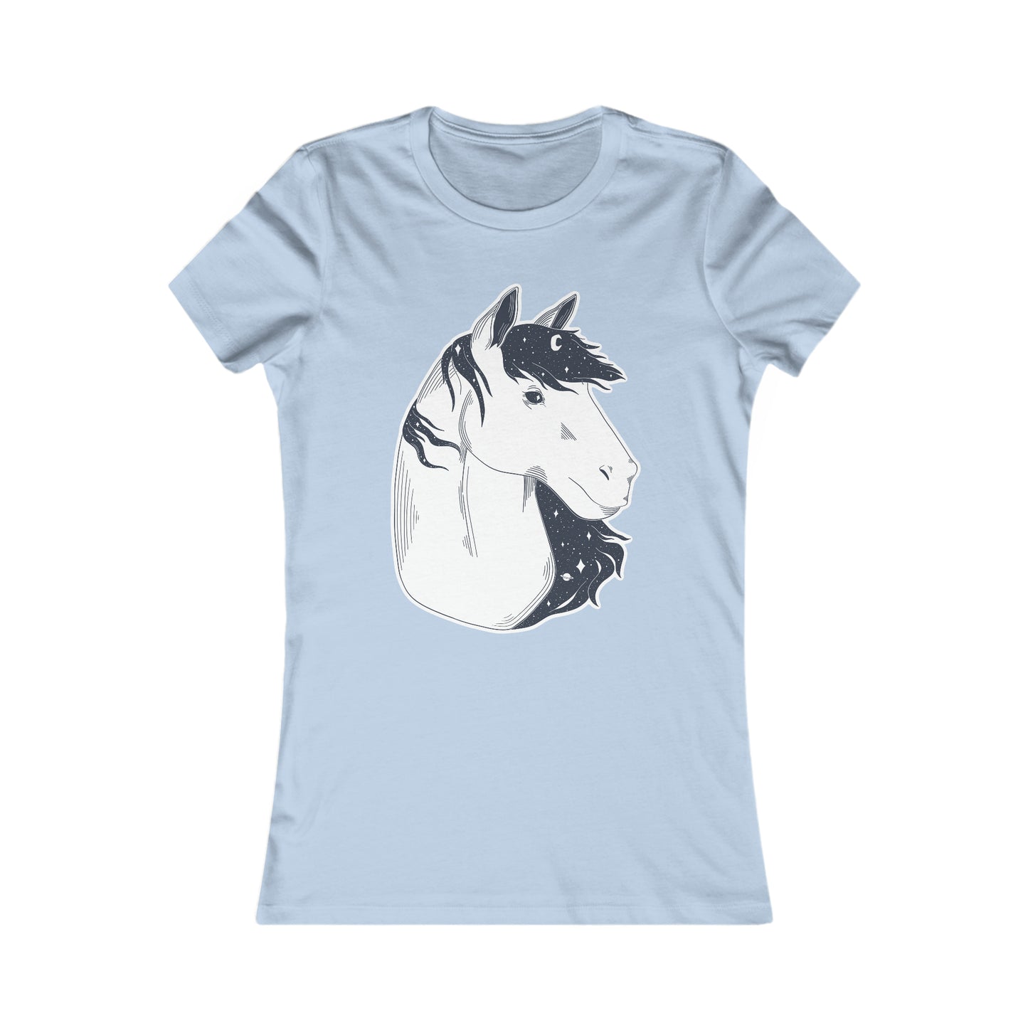 Women's t-shirt - Starry horse