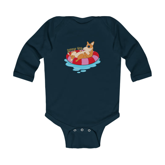 Long-sleeved onesie - Summer time