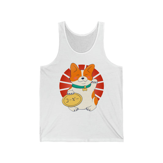 Tank top - Unisexe - Maneki corgi