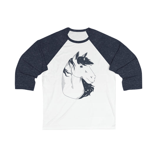 Chandail baseball - Unisexe - Cheval étoilé