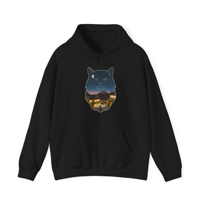 Hoodie - Unisexe - Constellation chat