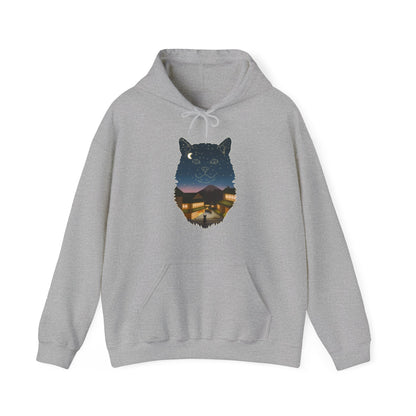 Hoodie - Unisexe - Constellation chat