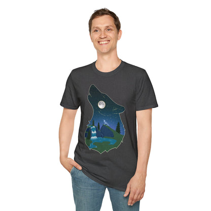 T-shirt - Unisex - Wolf Constellation