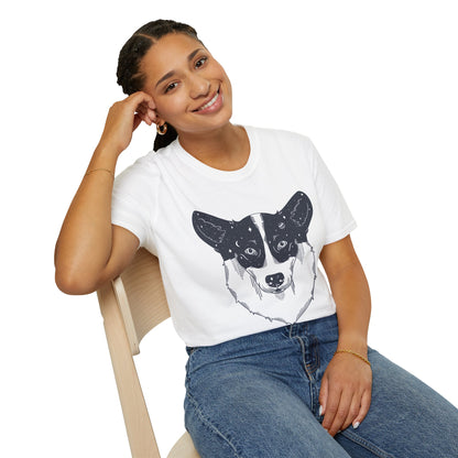 T-Shirt - Unisex - Starry Corgi