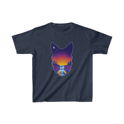 Children's t-shirt - Fox constellation
