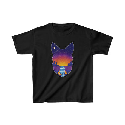 Children's t-shirt - Fox constellation